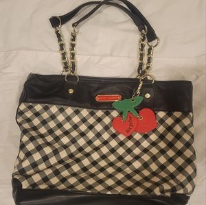 Betsey Johnson Shoulder Tote Bag